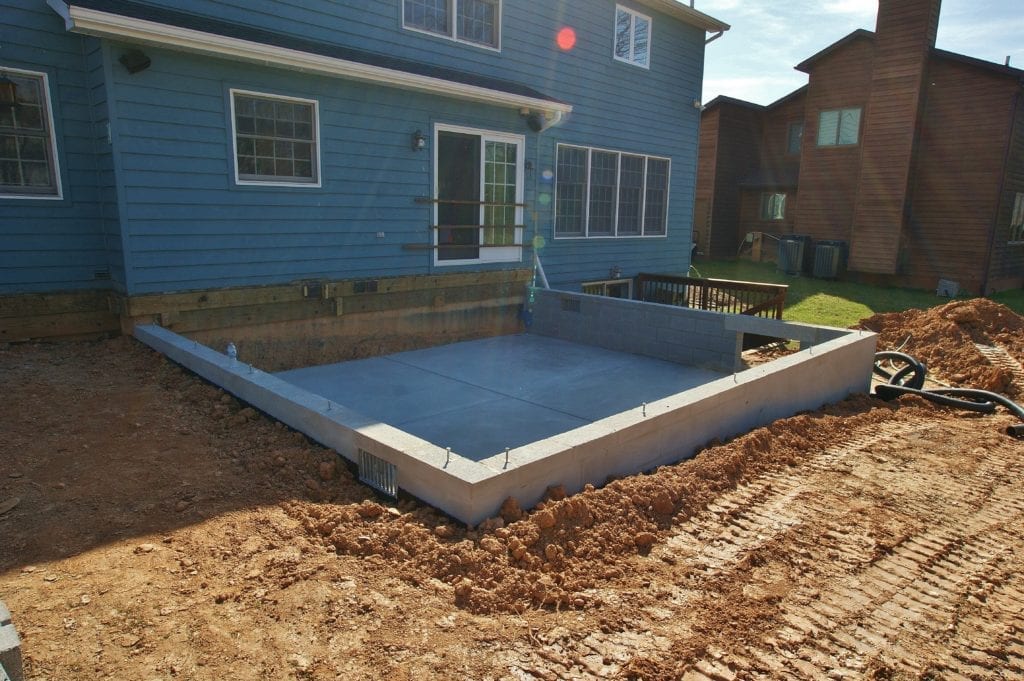 Concrete Perimeter Foundation